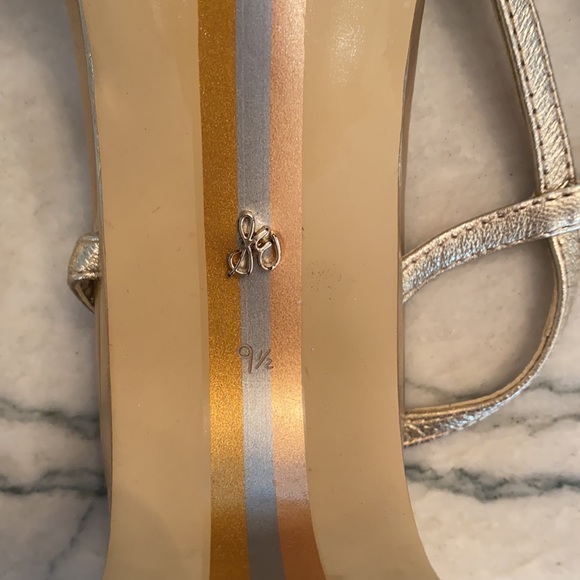 Sam Edelman GOLD Strappy heels size 9.5 *Himena* ✨✨✨ - Picture 4 of 10